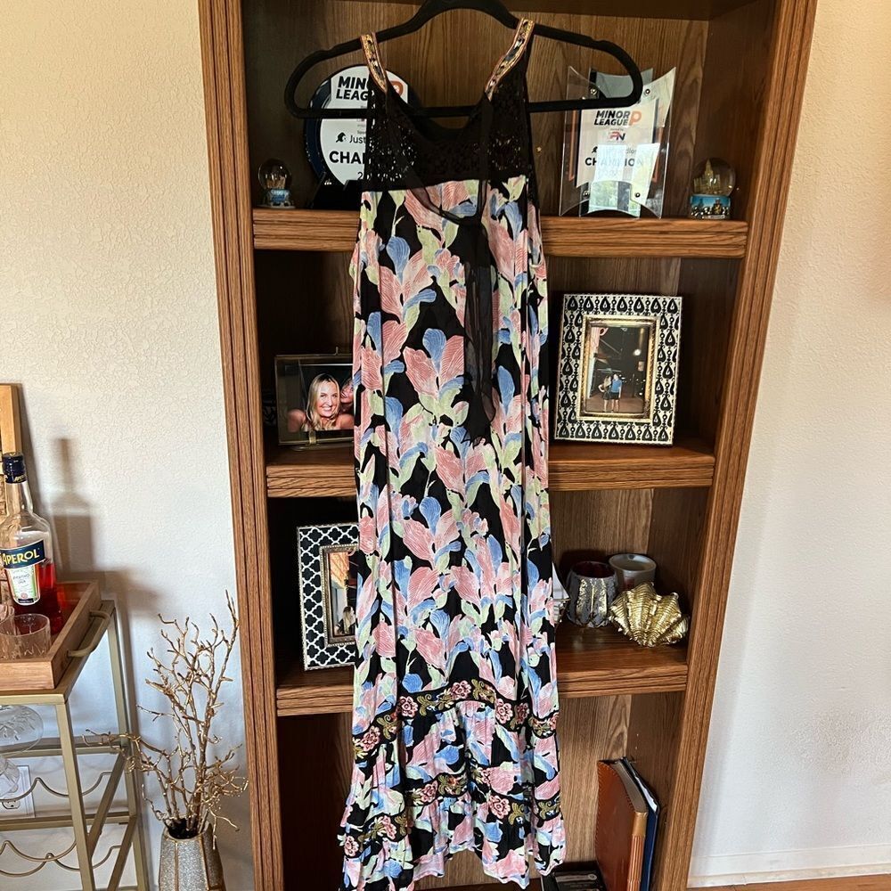 FREE PEOPLE MAXI FLORAL DRESS - Picture 5 of 5